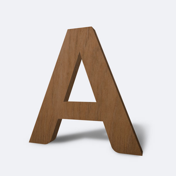 Letra numero simbolo madera maciza ó dm decoracion rotulo letras manualidades 